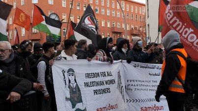 Israelfeindliche Demonstration in Berlin